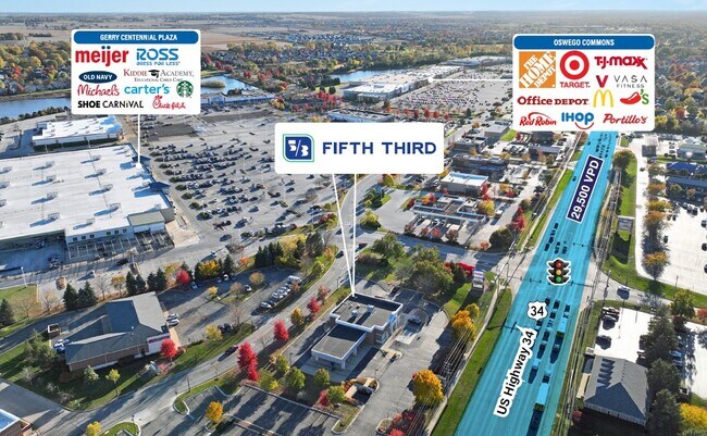 Plus de détails pour 2660 Us Highway 34, Oswego, IL - Commerce de détail à vendre