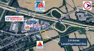 Plus de détails pour 978 NJ-173, Bloomsbury, NJ - Terrain à louer