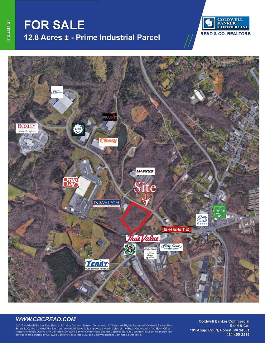 200 Jefferson Ridge Pkwy, Lynchburg, VA à vendre Aérien- Image 1 de 4