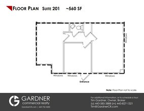 1134 York Rd, Lutherville, MD for lease Floor Plan- Image 1 of 1