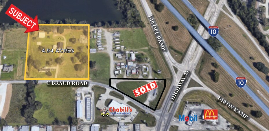 31526 C Braud Rd, Geismar, LA à vendre - Photo du bâtiment - Image 1 de 3