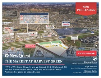 Plus de détails pour NWC W Grand Parkway S & W Airport Blvd, Richmond, TX - Commerce de détail à louer