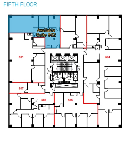 295 The West Mall, Toronto, ON for lease Floor Plan- Image 1 of 1