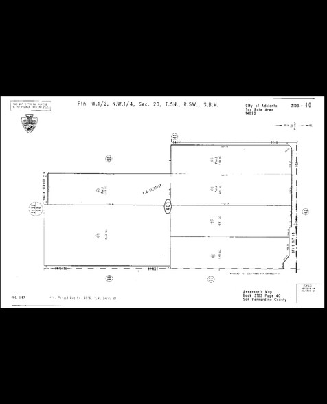 Palmdale Rd, Victorville, CA à vendre - Plan cadastral - Image 2 de 2