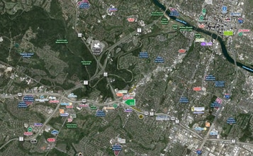 2414 Ben White Blvd W, Austin, TX - Aérien  Vue de la carte