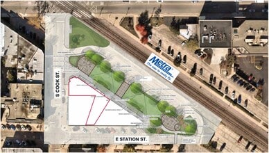 105 S Cook St, Barrington, IL - Aerial map view - Image1