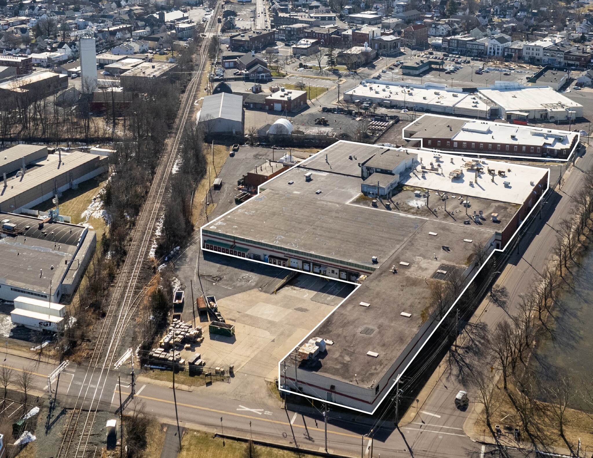 45 N 4th St, Quakertown, PA for lease Aerial- Image 1 of 11