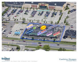 6024-6066 E 82nd St, Indianapolis, IN - AERIAL  map view - Image1