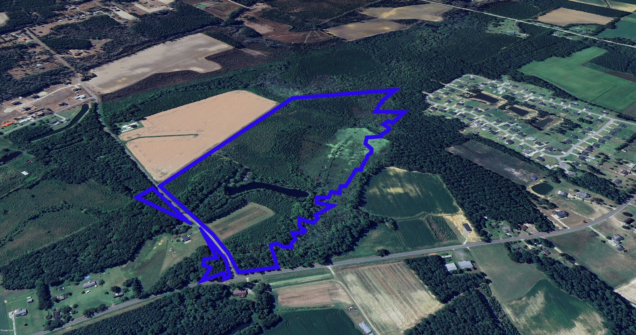 1237 Spring Garden Rd, Conway, SC for sale Aerial- Image 1 of 2