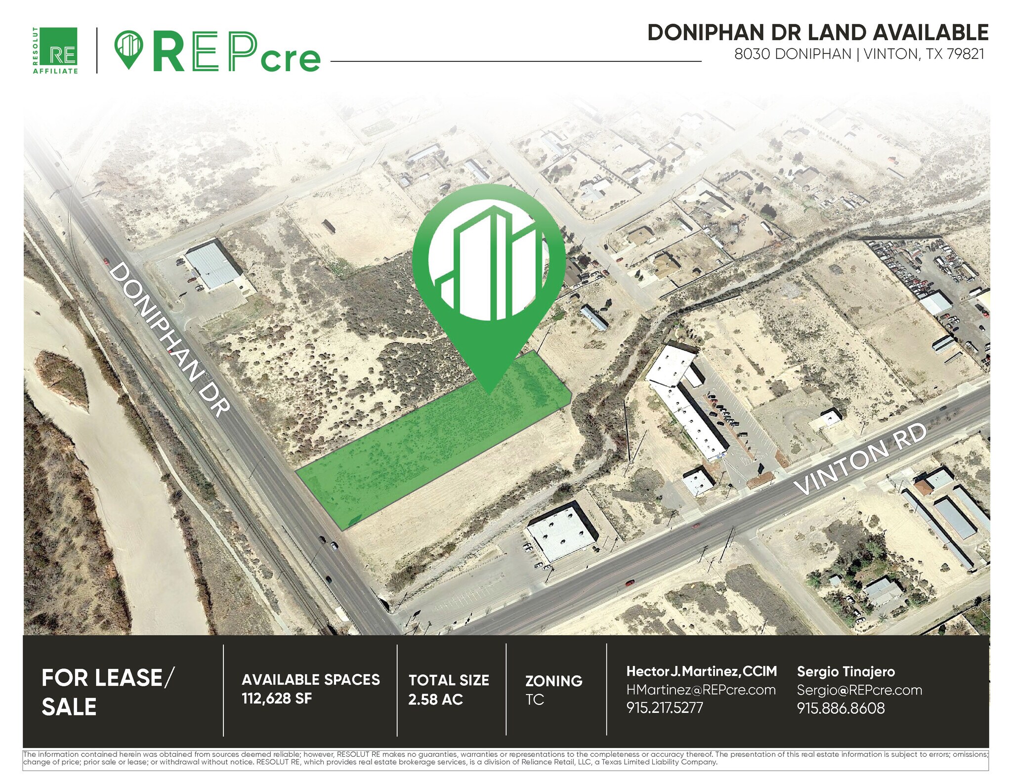 8030 Doniphan Dr, Vinton, TX à vendre Photo du bâtiment- Image 1 de 3