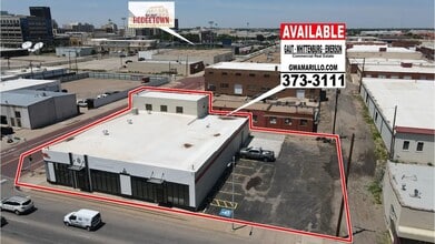 701 SE 10th Ave, Amarillo, TX - AERIAL  map view