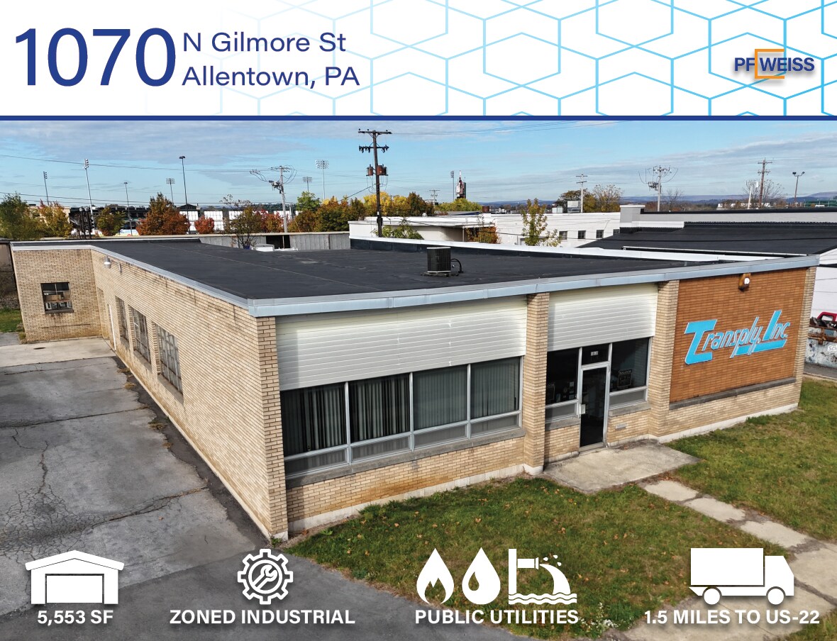 1064 N Gilmore St, Allentown, PA for lease Primary Photo- Image 1 of 4