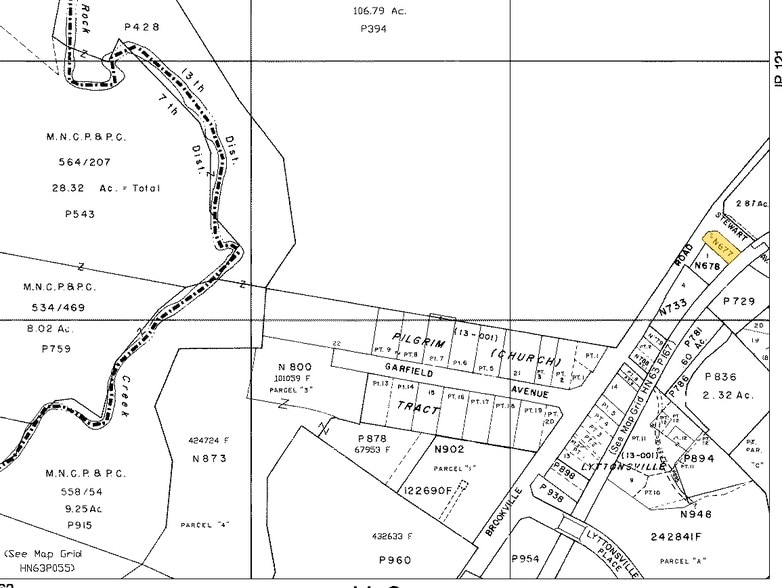 8951 Brookville Rd, Silver Spring, MD à vendre - Plan cadastral - Image 2 de 3