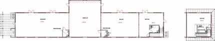 35-39 E Telegraph Rd, Fillmore, CA à louer Plan d’étage- Image 1 de 1