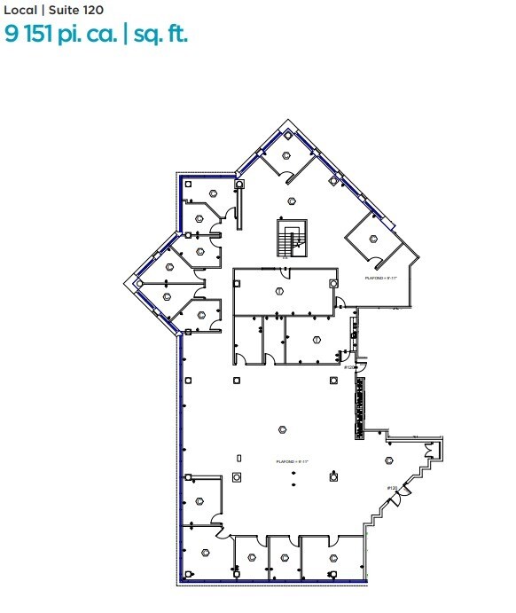 6505 Rte Transcanadienne, Montréal, QC for lease Floor Plan- Image 1 of 1