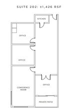 345 Lorton Ave, Burlingame, CA for lease Floor Plan- Image 1 of 1