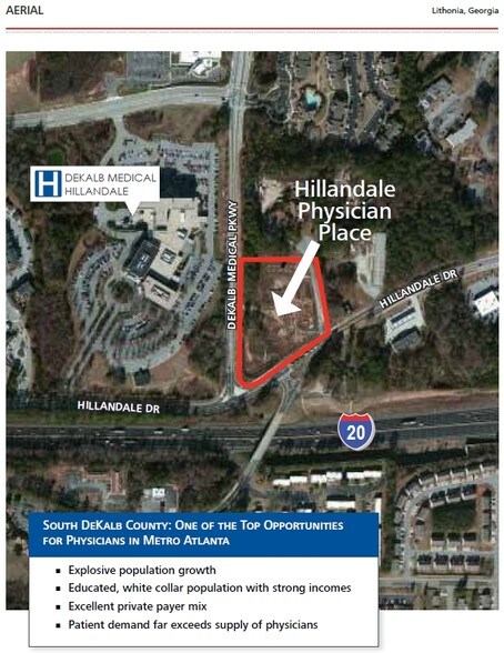 6000 Hillandale Dr, Lithonia, GA à louer - Aérien - Image 3 de 4