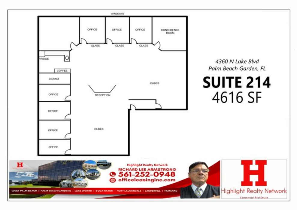 4360 Northlake Blvd, Palm Beach Gardens, FL for lease Interior Photo- Image 1 of 7