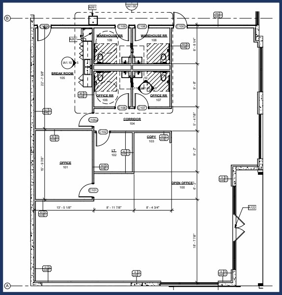 22102 Beckendorff Rd, Katy, TX for lease Floor Plan- Image 1 of 2