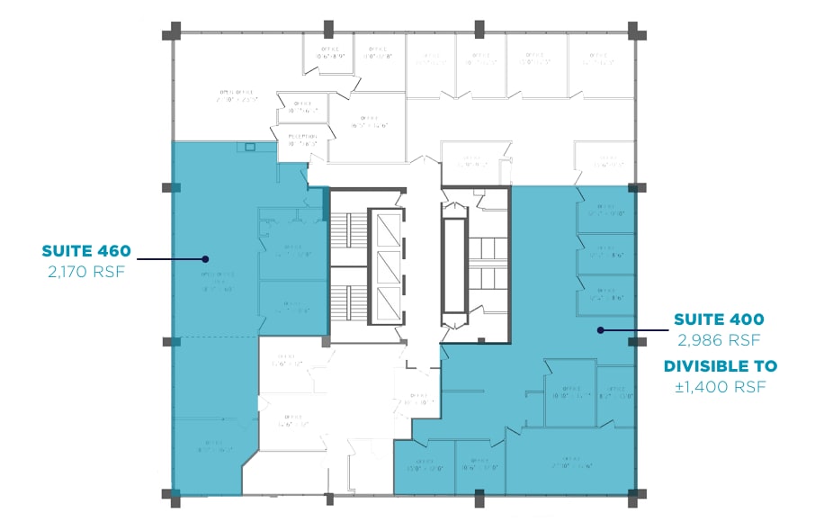 5755 Granger Rd, Independence, OH à louer Plan d’étage- Image 1 de 1