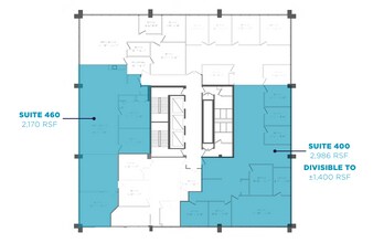 5755 Granger Rd, Independence, OH à louer Plan d’étage- Image 1 de 1