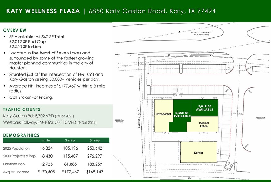 6850 Katy-Gaston rd, Katy, TX à louer - Photo du bâtiment - Image 2 de 3
