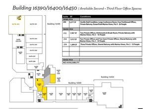 16330-16450 Pacific Coast Hwy, Huntington Beach, CA à louer Plan d  tage- Image 1 de 1