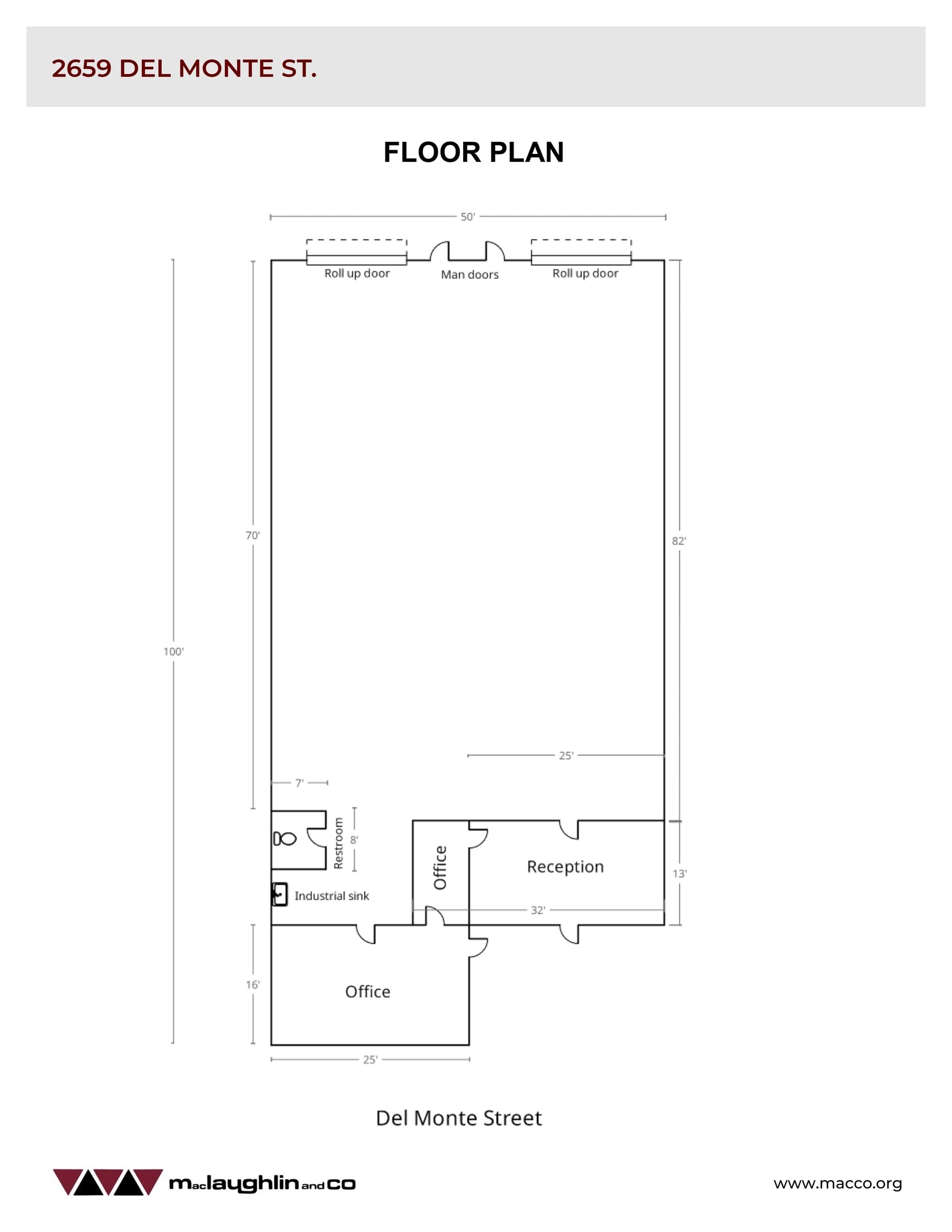 2659 Del Monte St, West Sacramento, CA à louer Plan de site- Image 1 de 1