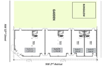 3200-3210 NW 2 Ave, Miami, FL à louer Plan d’étage- Image 1 de 1