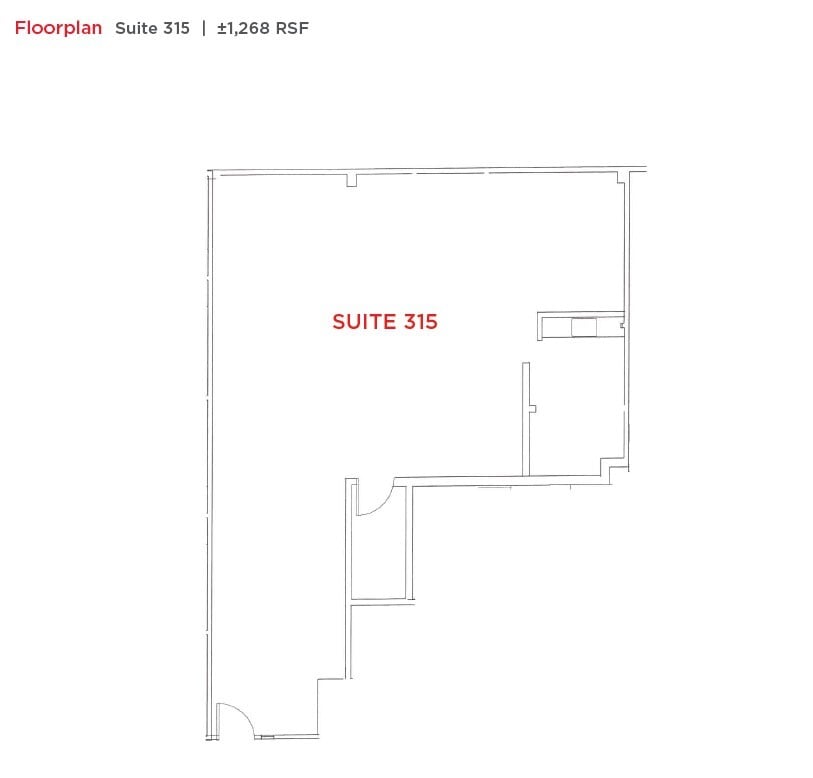 1860 El Camino Real, Burlingame, CA for lease Floor Plan- Image 1 of 1