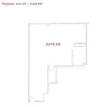 1860 El Camino Real, Burlingame, CA for lease Floor Plan- Image 1 of 1