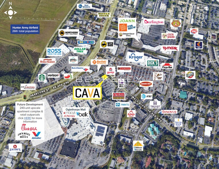 203 Mall Blvd, Savannah, GA à vendre - Photo du bâtiment - Image 3 de 5