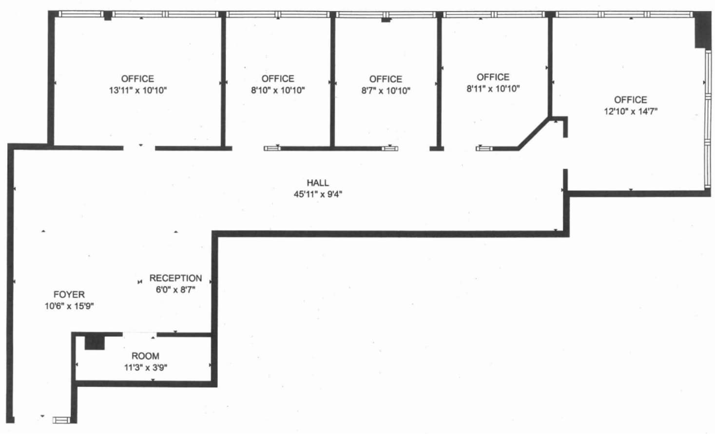 100 Grandview Rd, Braintree, MA à louer Plan d’étage- Image 1 de 1