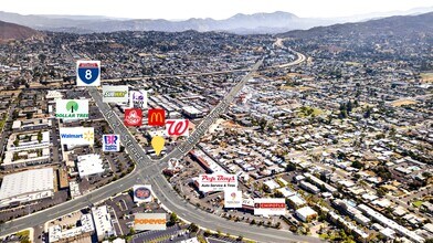 195 N 2nd St, El Cajon, CA - Aerial map view