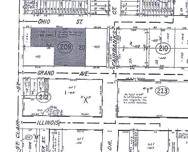 211 E Ohio St, Chicago, IL à louer - Plan cadastral - Image 2 de 2