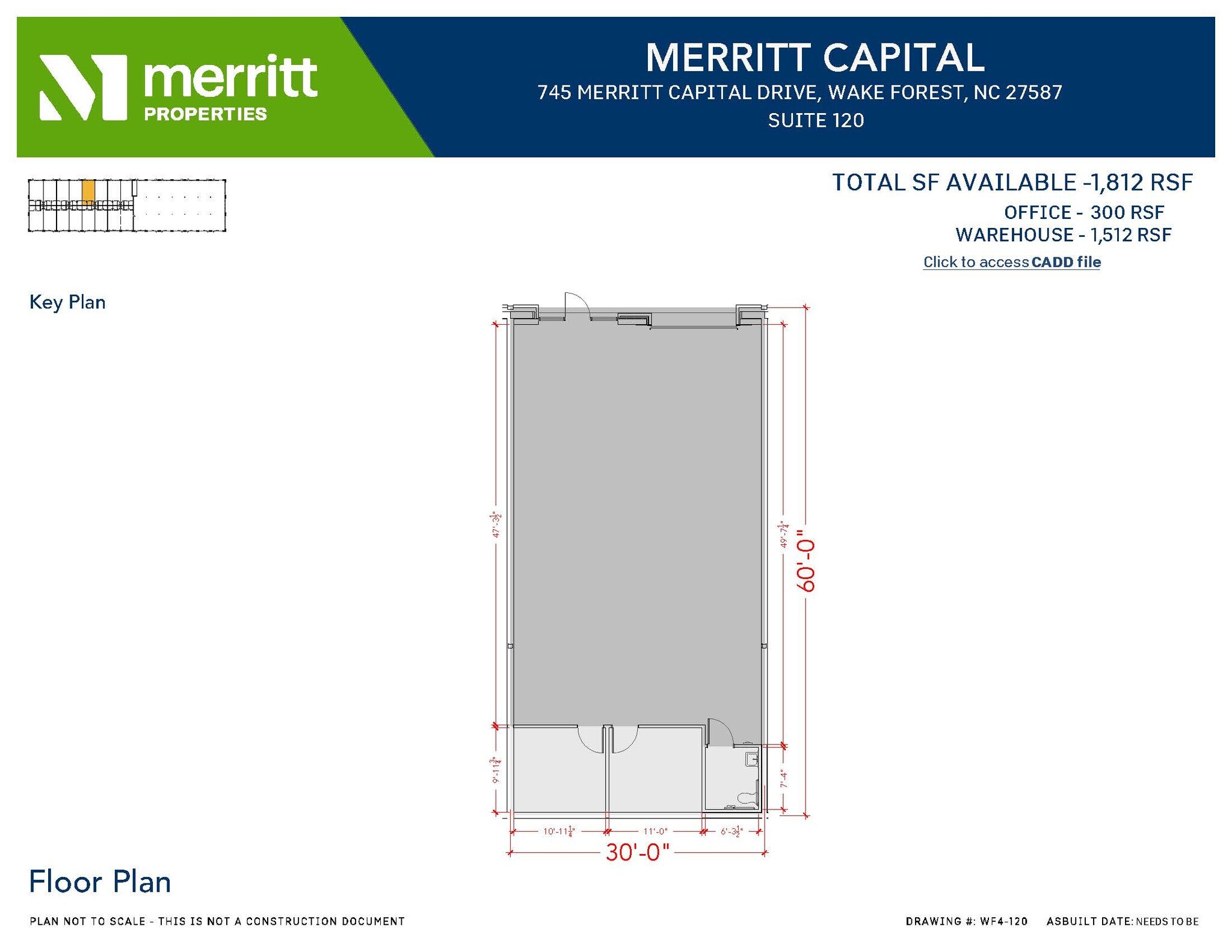 741 Merritt Capital Dr, Wake Forest, NC for lease Interior Photo- Image 1 of 1