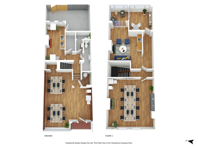 374 Clarendon St, South Melbourne for sale - Typical Floor Plan - Image 2 of 13