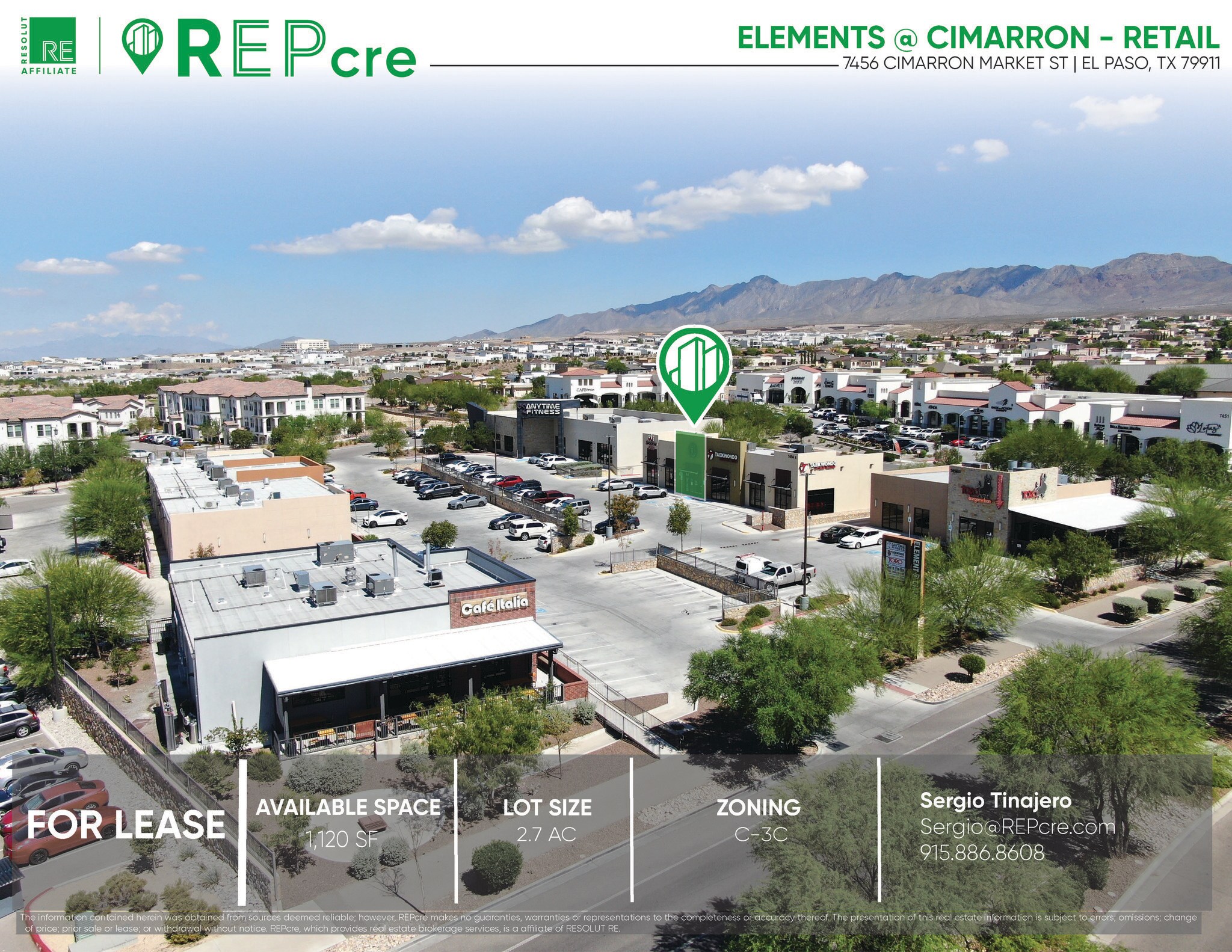 7456 Cimarron Market Ave, El Paso, TX à louer Photo principale- Image 1 de 2
