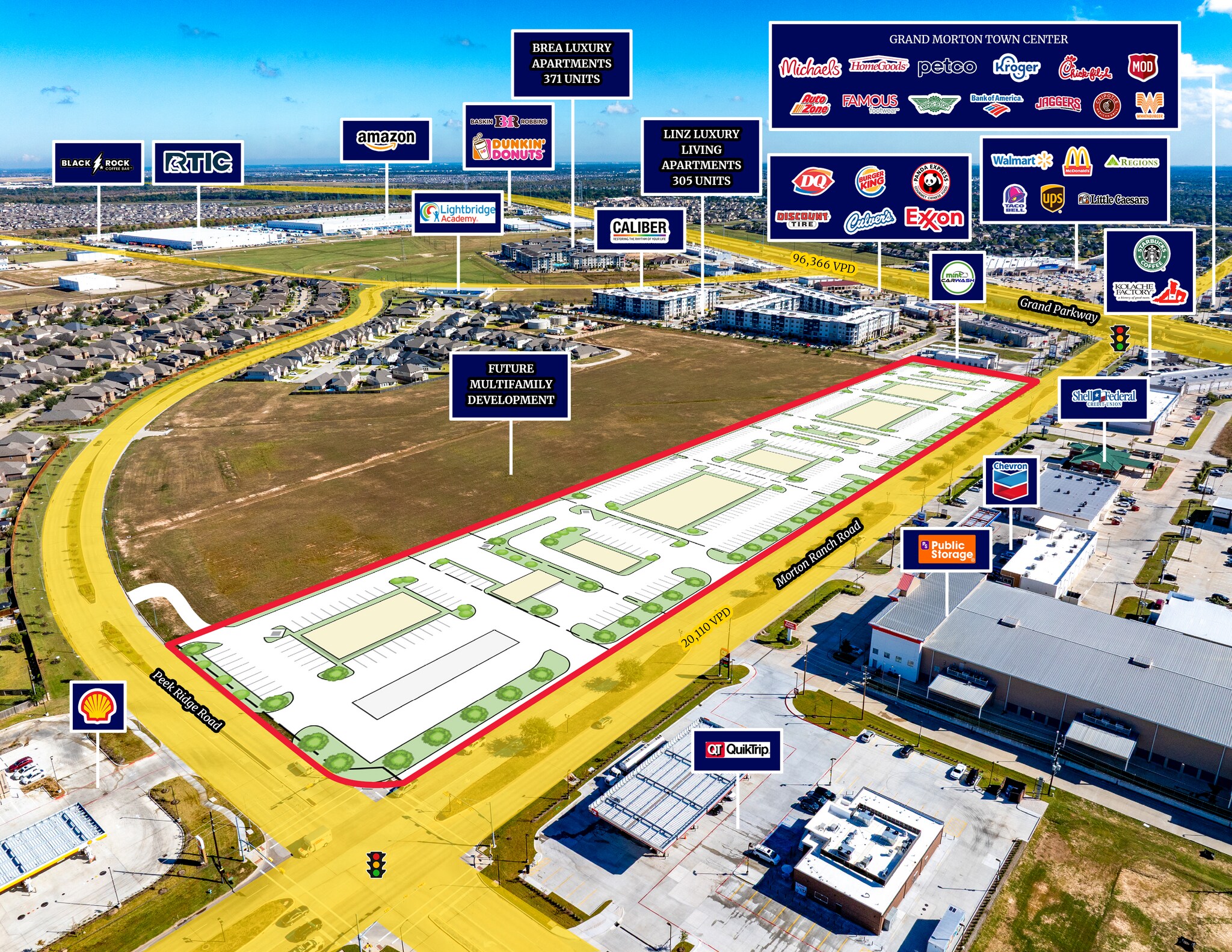 NEC Morton Ranch Road & Peek Ridge Road, Katy, TX for lease Building Photo- Image 1 of 5