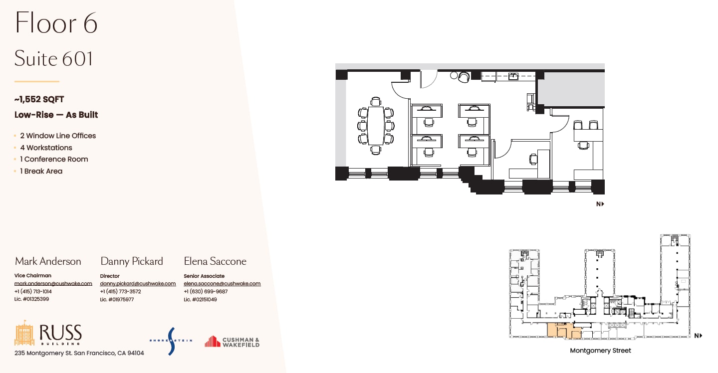 235 Montgomery St, San Francisco, CA for lease Floor Plan- Image 1 of 1
