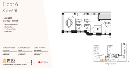 235 Montgomery St, San Francisco, CA for lease Floor Plan- Image 1 of 1