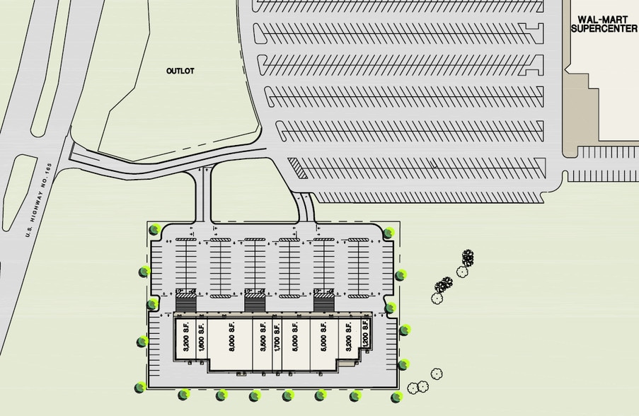 3628 Monroe Hwy, Pineville, LA à louer - Photo principale - Image 1 de 7