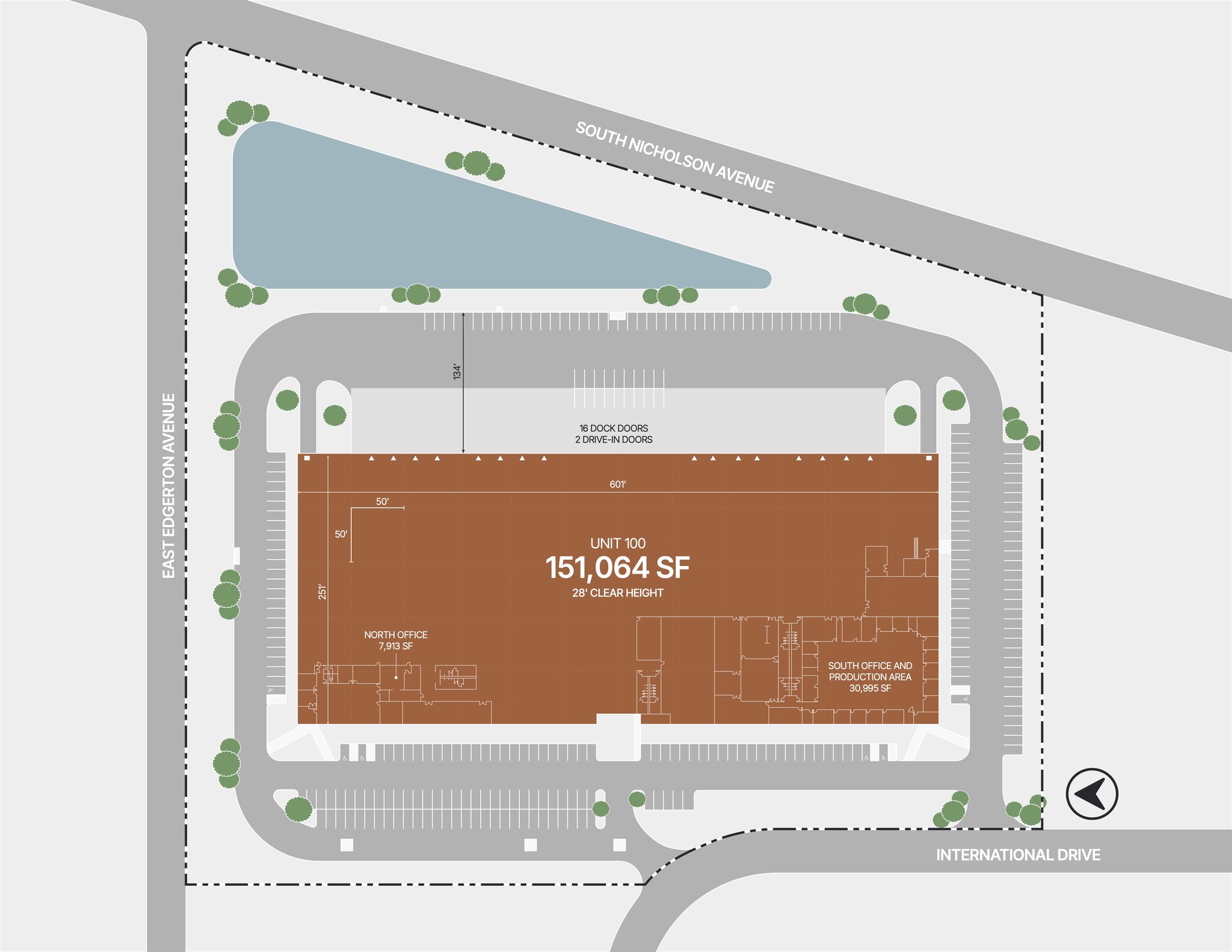 5150 International Dr, Cudahy, WI à louer Plan de site- Image 1 de 1