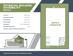 1786 Whitney Mesa Dr, Henderson, NV for lease Floor Plan- Image 1 of 1