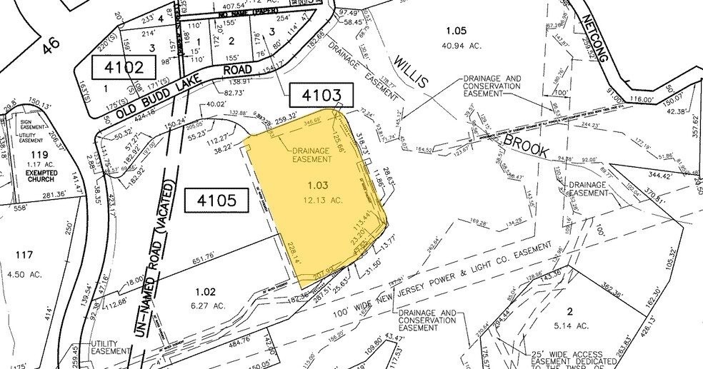 81 International Dr S, Budd Lake, NJ à vendre - Plan cadastral - Image 1 de 1