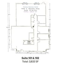 1400 S Marietta Pky SE, Marietta, GA for lease Floor Plan- Image 1 of 1