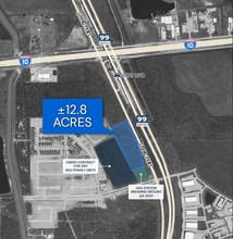 SWQ of I-10 & TX-99, Baytown, TX - Aérien  Vue de la carte - Image1