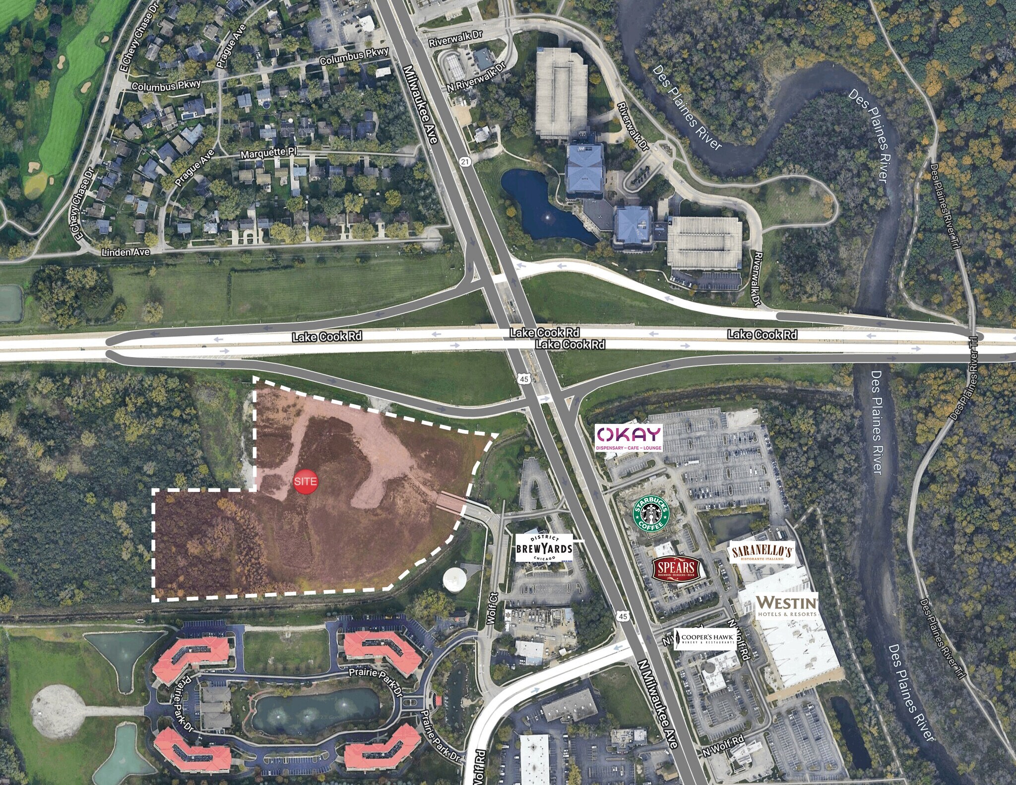 SWC of Lake Cook Rd & Milwaukee Ave, Wheeling, IL for sale Building Photo- Image 1 of 2