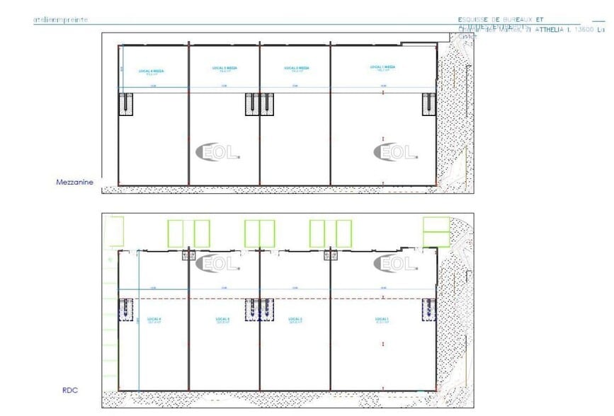 Local d'activités dans La Ciotat à vendre - Plan d’étage - Image 3 de 3