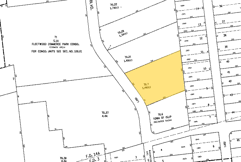 181-191 Remington Blvd, Ronkonkoma, NY for lease - Plat Map - Image 2 of 3